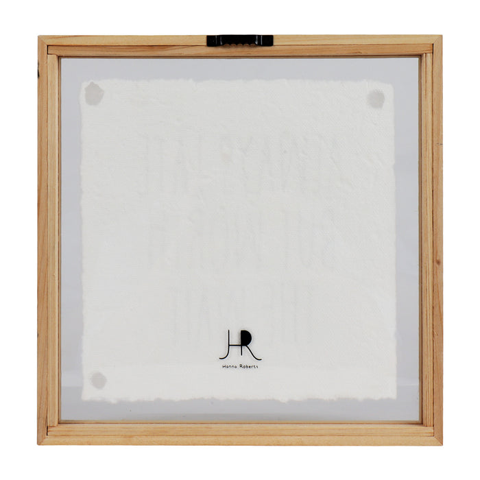 Always Late But Worth The Wait Decorative Acrylic Glass Sign