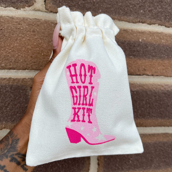 Hot Girl Kit Fabric Reusable Canvas Bags - Party Favor