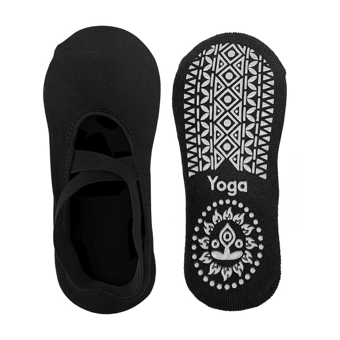 Exercise Yoga Mat with Non Slip Yoga Socks