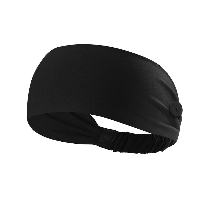 Headband with Buttons for Face Masks and Covers