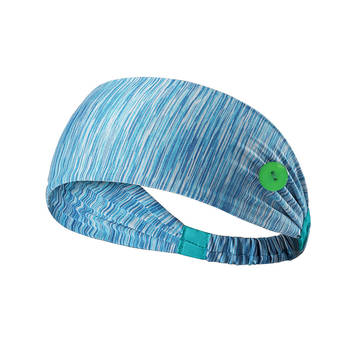 Headband with Buttons for Face Masks and Covers