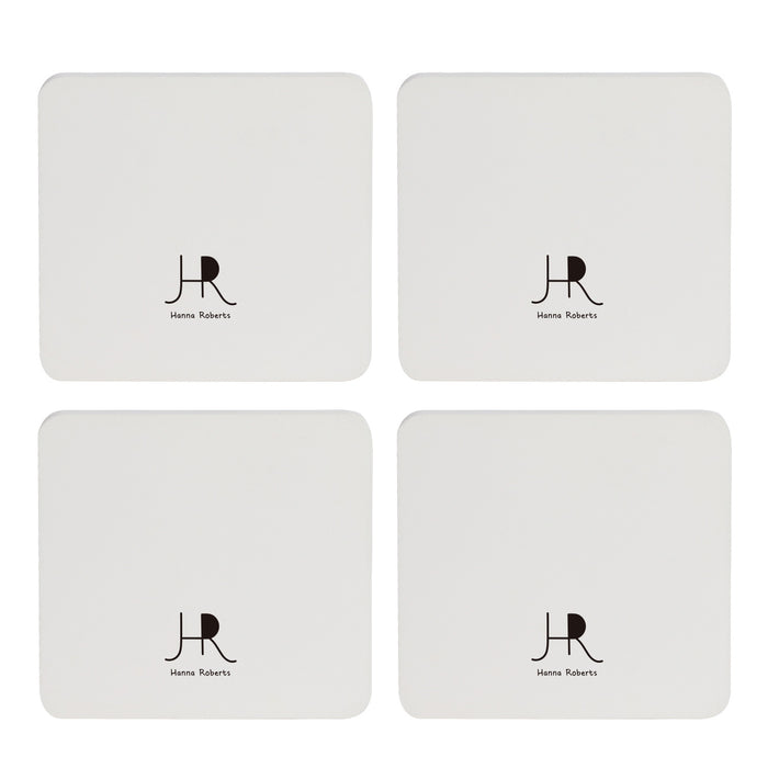 Herb Plant Collection - Set of 4 Design Coasters - Basil, Rosemary, Parsley, Sage