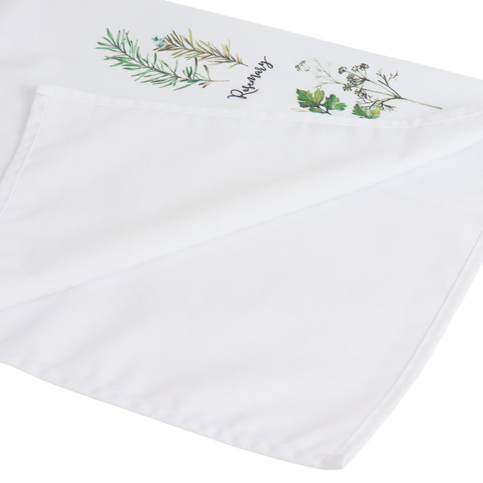 Herb Plant Collection - Kitchen Towel - Basil, Rosemary, Parsley, Sage