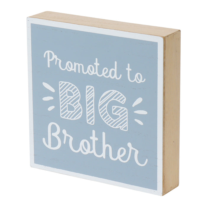 "Promoted To" Kids Sibling Reveal Box Sign