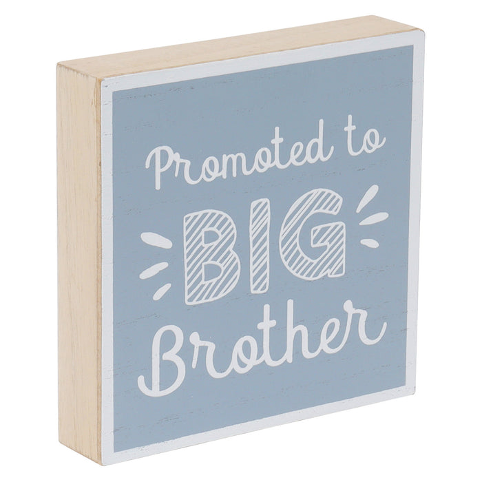 "Promoted To" Kids Sibling Reveal Box Sign