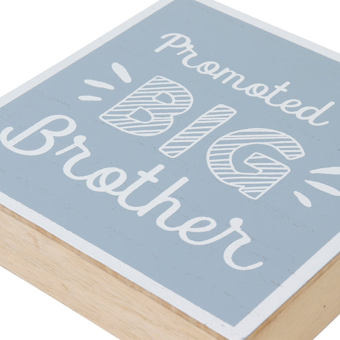 "Promoted To" Kids Sibling Reveal Box Sign