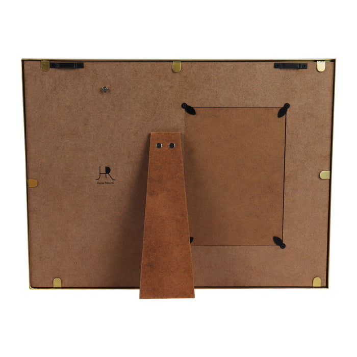 Gold Metal Picture Frame with Clip